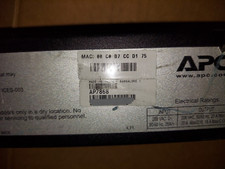 APC AP7868 Rack PDU, Metered, 208V, 36 outlet Zero U, 50 Amp