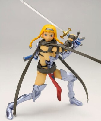 Revoltech Queens Blade Wandering Warrior Reina LEINA Figure No.001