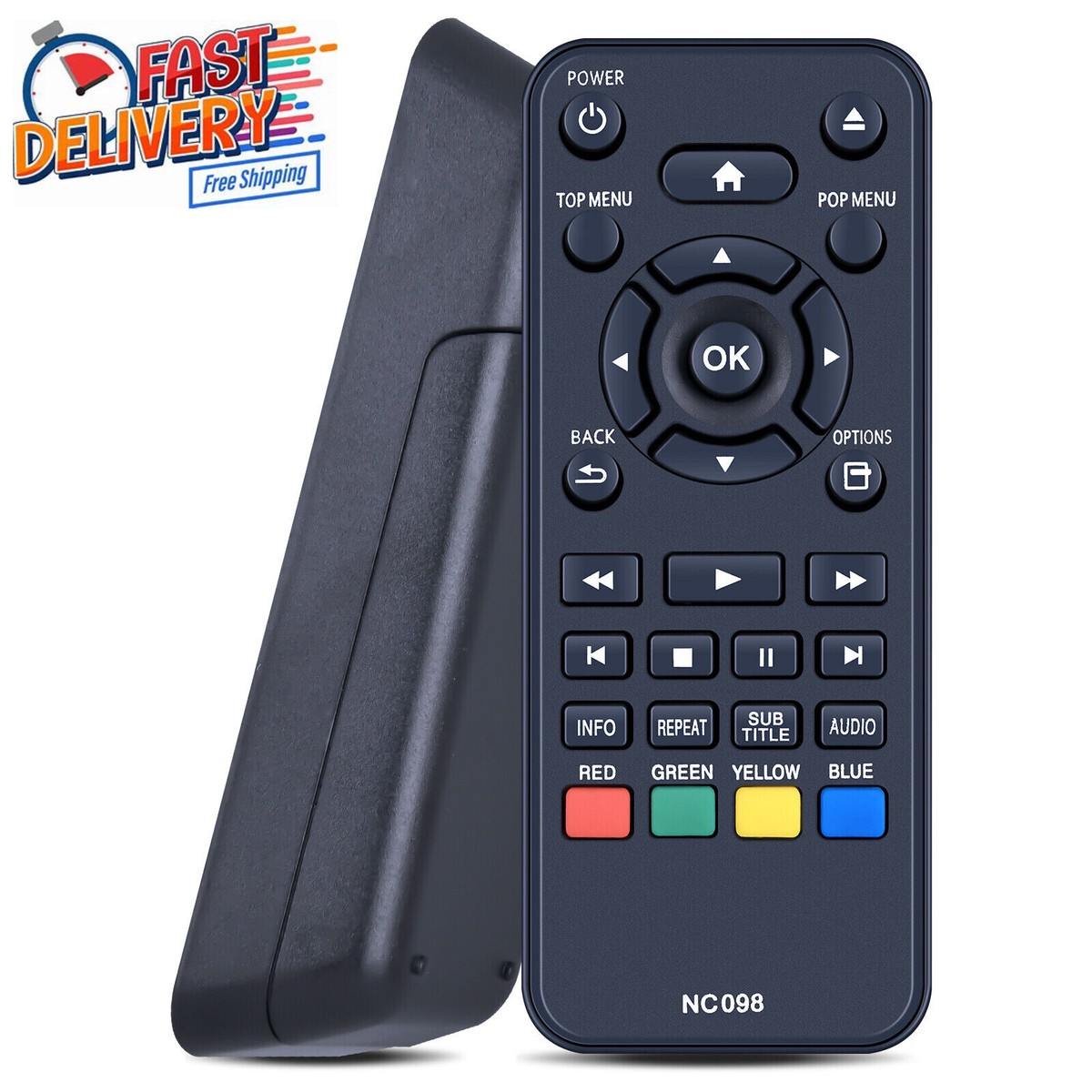 New NC098 Remote Control For Philips BDP1502 BDP1502/F7 DVD Player