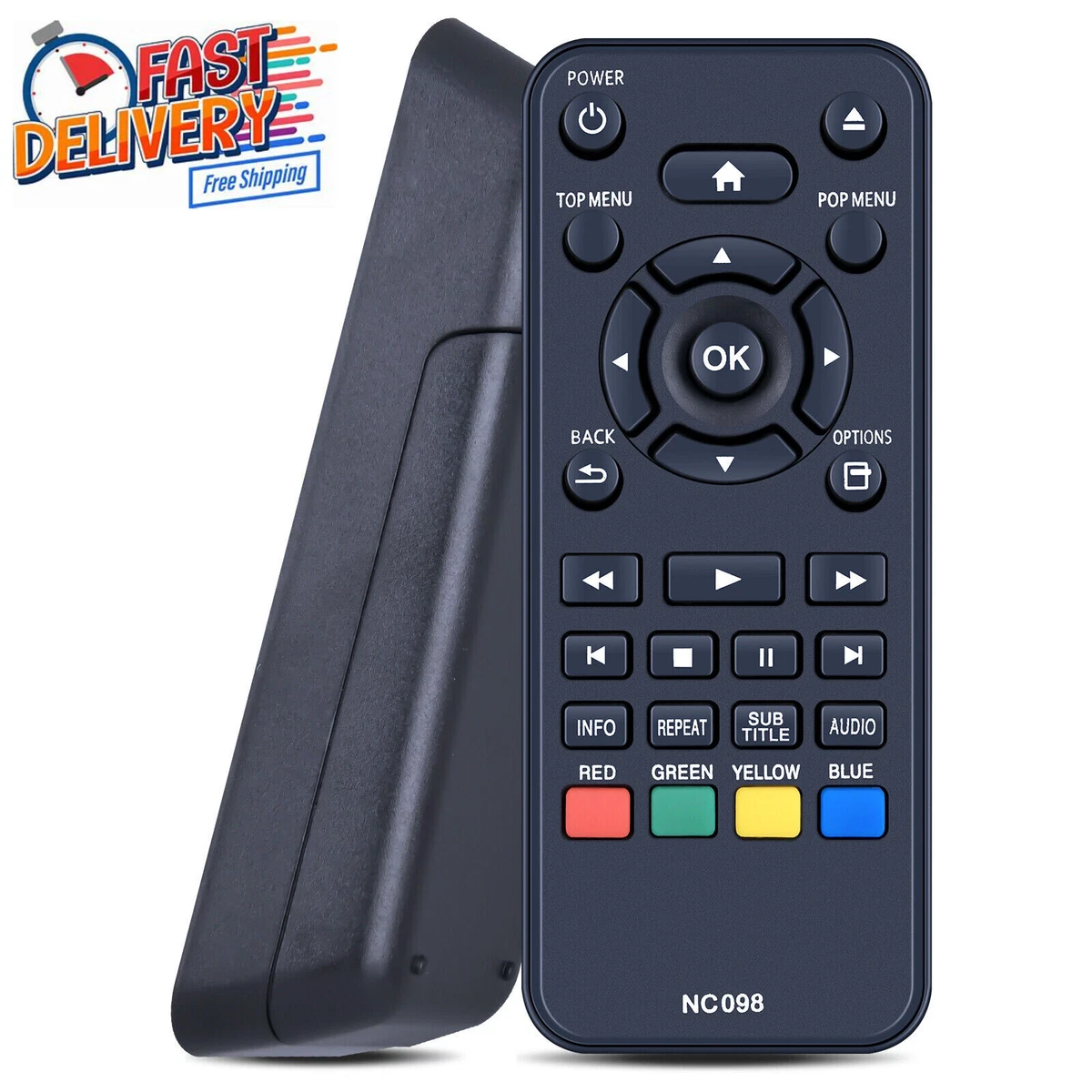 RemotesReplaced Télécommande compatible avec Philips DSR2015/00