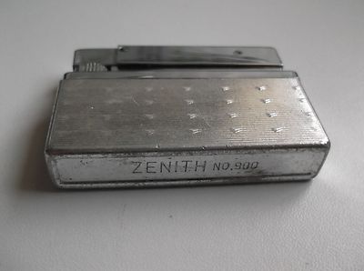 Vintage Zenith No 900 Japan Butane Gas Smoking Cigarette Lighter 