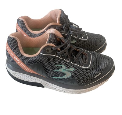 Gdefy Shoes Womens 11 Gray Pink Gravity Defyer Running Jogging Athletic Sneaker