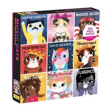Music Cats 500 Piece Jigsaw Puzzle Mudpuppy New