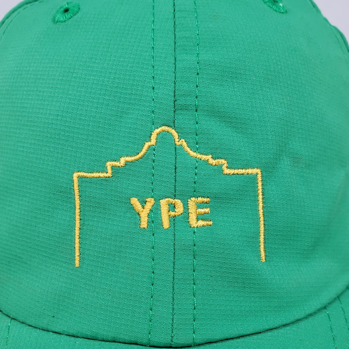 YPE Logo Hat Alamo Logo Cap Green Imperial Strap Back Adjustable Green