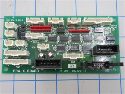 2980-090339-11/ PRA X BOARD,TKB2220 2981-600409-11 /TOKYO ELECTRON TEL