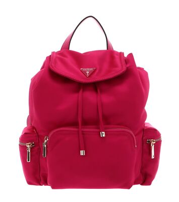 GUESS Velina Backpack Rucksack Rucksack Magenta pink Neu