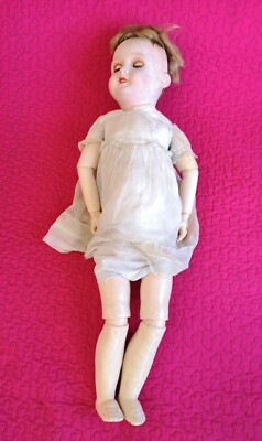 ANCIENNE POUPEE PARIS 301 SFBJ En COMPOSITION Et SYSTEME MARCHEUR Tete Tourne Imgx1200 2548