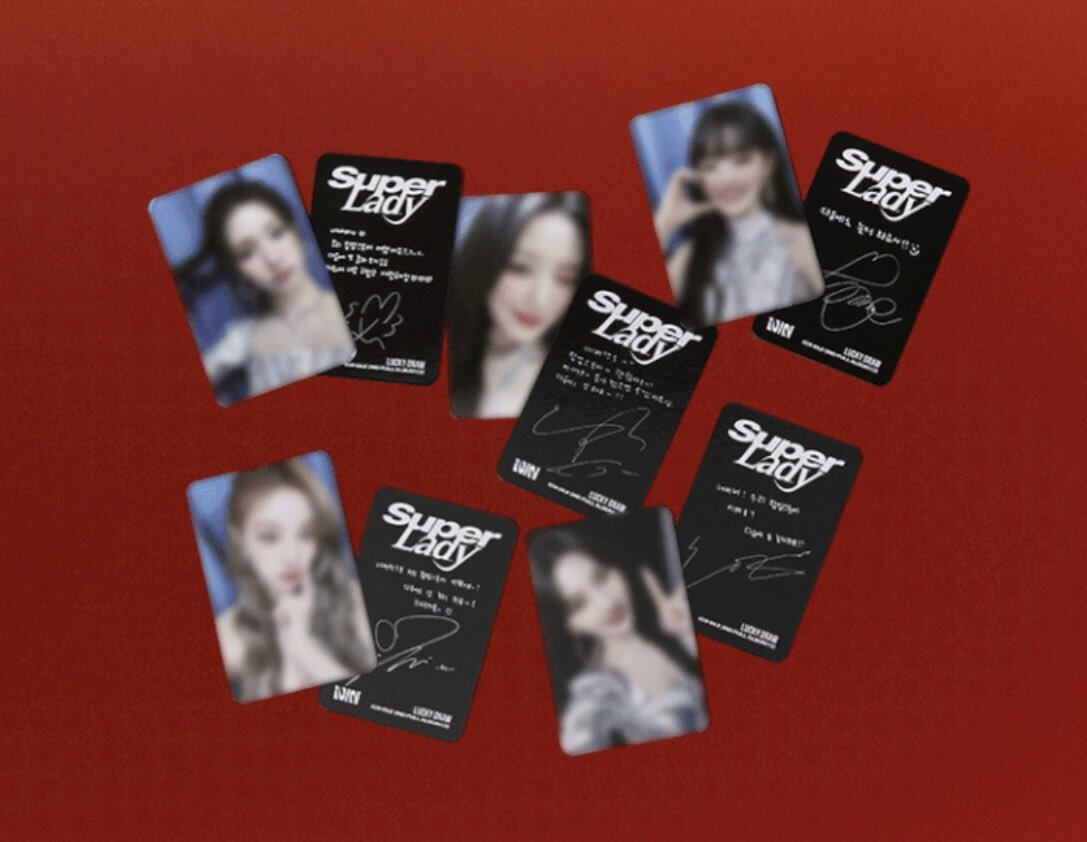 G)I-DLE GIDLE ALBUM [2] SUPER LADY POPUP STORE 30K BENEFITS