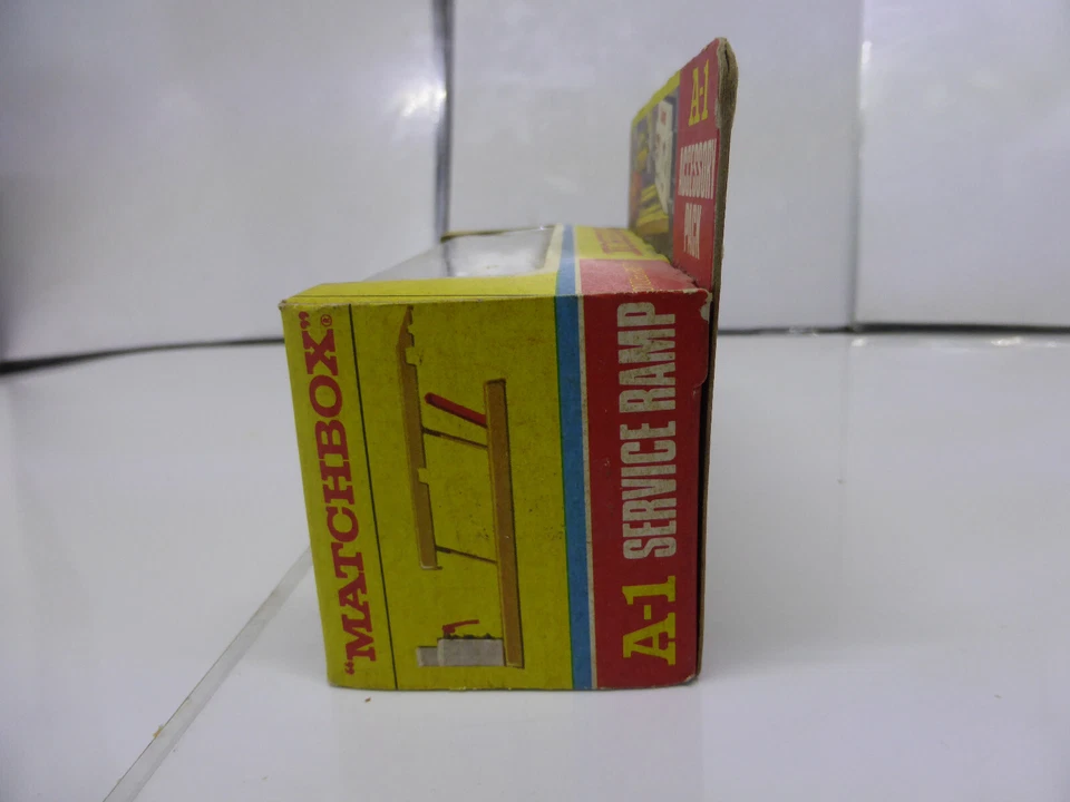 matchbox lesney  1/75 A1 service ramp accessory pack neuf boite NIB - Photo 4/4