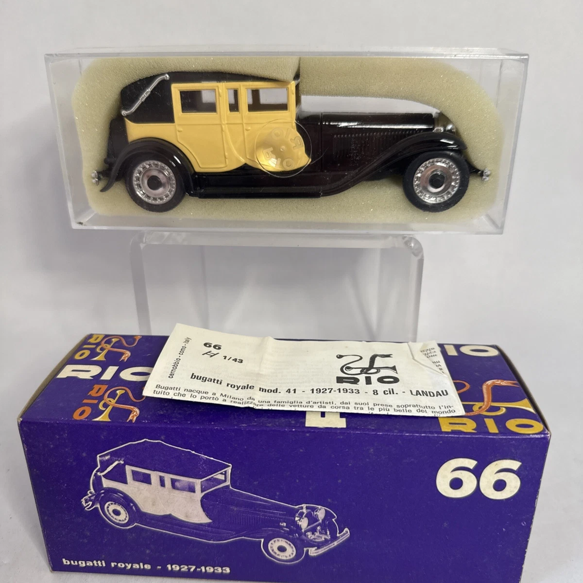 Rio Bugatti 1:43 Diecast & Toy Vehicles for sale | eBay