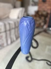 Van Briggle Daffodil Pottery Vase in Cornflower blue