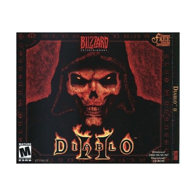 Blizzard Computer Game Diablo II (unboxed) EX