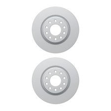 2 Bremsscheiben hinten voll Ø 70 mm 10 mm VALEO für u.a. ALFA ROMEO GIULIETTA