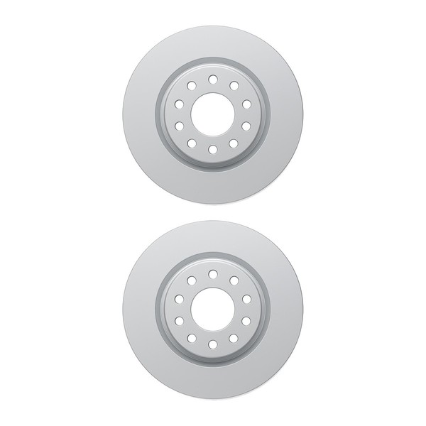2 Bremsscheiben Hinten Voll Ø 70 Mm 10 Mm Valeo FüR U.A. Alfa Romeo Giulietta-image