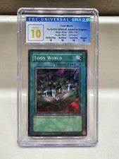 Yu-Gi-Oh Magic Ruler 1st Edition Toon World MRL-076 CGC 10 PERFECT POP 1 YuGiOh