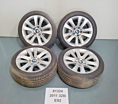  OEM BMW E90 E92 E93 Wheel Rims R17x8'' ET34 Style Spoke 338 SET w/Tires *