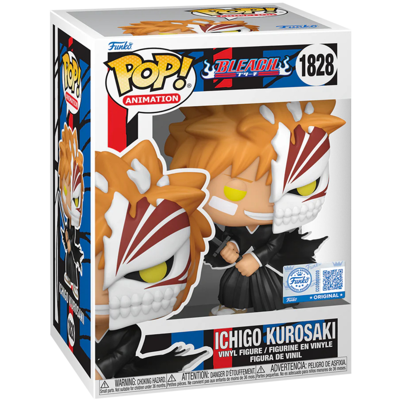 Bleach - Ichigo Kurosaki [Half Mask] (Special Edition) #1828 - Funko Pop! Vinyl