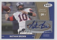 2009 SAGE Hit Auto Gold 242/250 Nathan Brown #A30 Auto 0j0