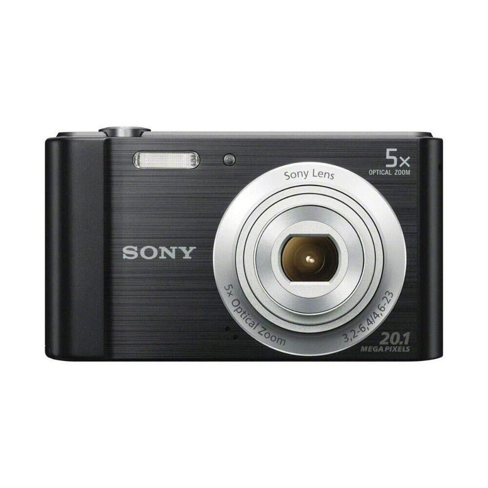 Sony Cyber-shot DSC-W800 Black 20.1 MP 5x Optical Zoom Digital