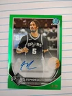 2025/2026 Bowman Chrome Stephon Castle Auto /99 CLEAN CARD!