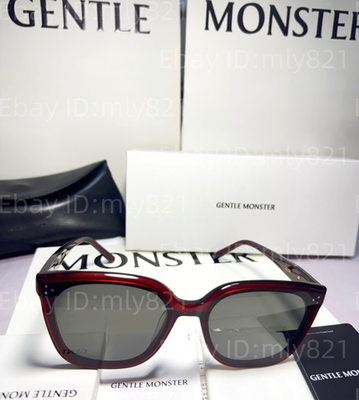 GentleMonster Loloe RC3 Sunglasses Red Frame Gray Lenses | eBay