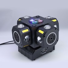 180W 4 Head Laser Moving Head Light LED RGBW Gobo Beam Stage Lighting DMX Disco