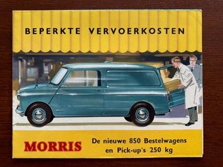 Brochure / Booklet Austin Morris Mini Van / Delivery Van MY 1963