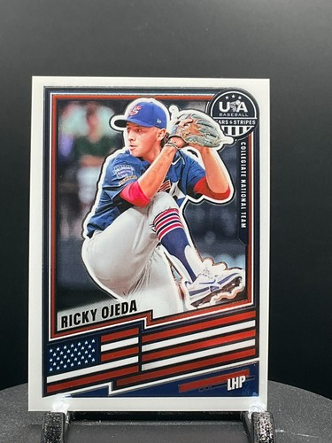 2026 Panini Stars & Stripes Prizm USA Baseball #26 Ricky Ojeda | Baseb