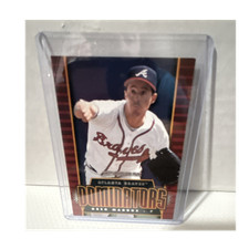 Donruss 1997 Dominators #1 Greg Maddux Atlanta Braves Insert Baseball Card