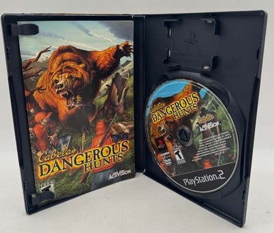 Cabela's Dangerous Hunts PS2 PlayStation 2 Complete CIB Tested Working Game