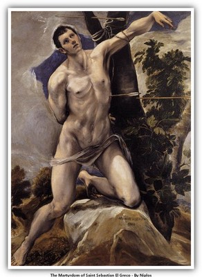 The Martyrdom of Saint Sebastian El Greco