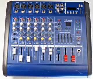 6 Channel DSP Professional Powered Mixer
