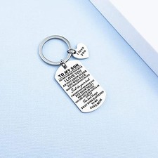 Porte-clés inspirant, mini porte-clés mignon pour fille, fils, cadeau pour