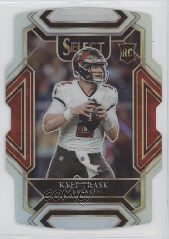 2021 Panini Select Club Level Silver Prizm Die-Cut Kyle Trask Rookie RC 06rw