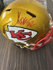 Kansas City Chiefs Marcus Allen Helmet Autographed #32 Beckett Authenticated Rep