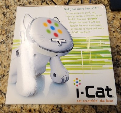 Hasbro I-Cat Robot Cat Speaker 2006 C-015C Tiger | eBay