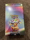 Pokémon TCG : Lot Booster Évolutions Prismatiques Vitrine Boîte Scellée Abîmée