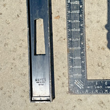 Mayes 72" Aluminum I-Beam Bubble Level & 16x24 Framing Square Made in USA