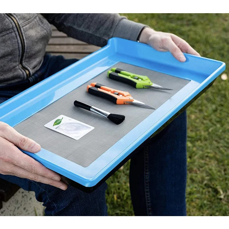 2-in-1 Trimming Tray Harvest Trim Bin Set for Buds Herb Flower Trimming Scissors
Opens in a new wind