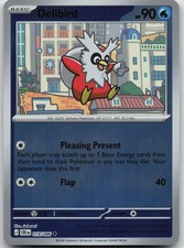 Delibird 018/086 Uncommon Chaos Rising Pokemon Reverse Holo Near Mint