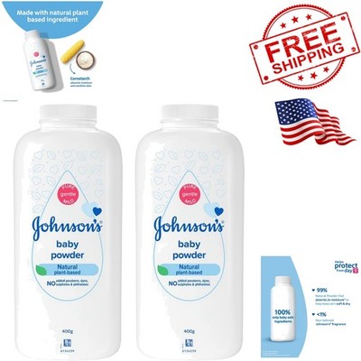 Johnson's Baby Powder 400g Pack of 2