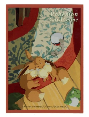 Eevee Goodnight Individual Card Sleeve Pokemon Center Japan Original