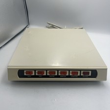 Vintage Computer Power Center Controller Surge Protector All Metal 5 Port Tested
