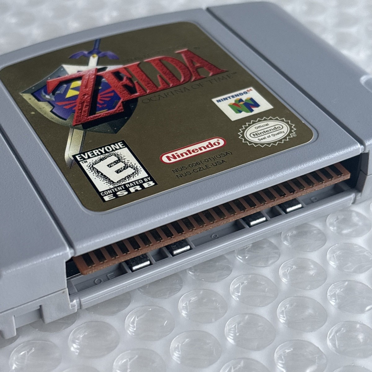 Nintendo 64 N64 The Legend of Zelda Ocarina of Time Version 1.0 V1