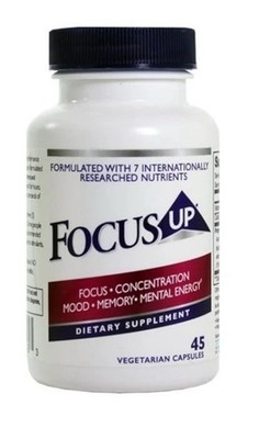 Focus Up Brain & Energy Support-For Memory/Focus/Mood/Mental Clarity