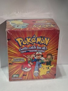 topps pokemon cards booster box 1999 Topps Pokemon The First Movie Box (Black Label) (36/8)  Baseball Card  Exchange