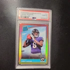 2018 Donruss Optic - Rated Rookie Lamar Jackson #167 Red & Yellow Prizm (RC)