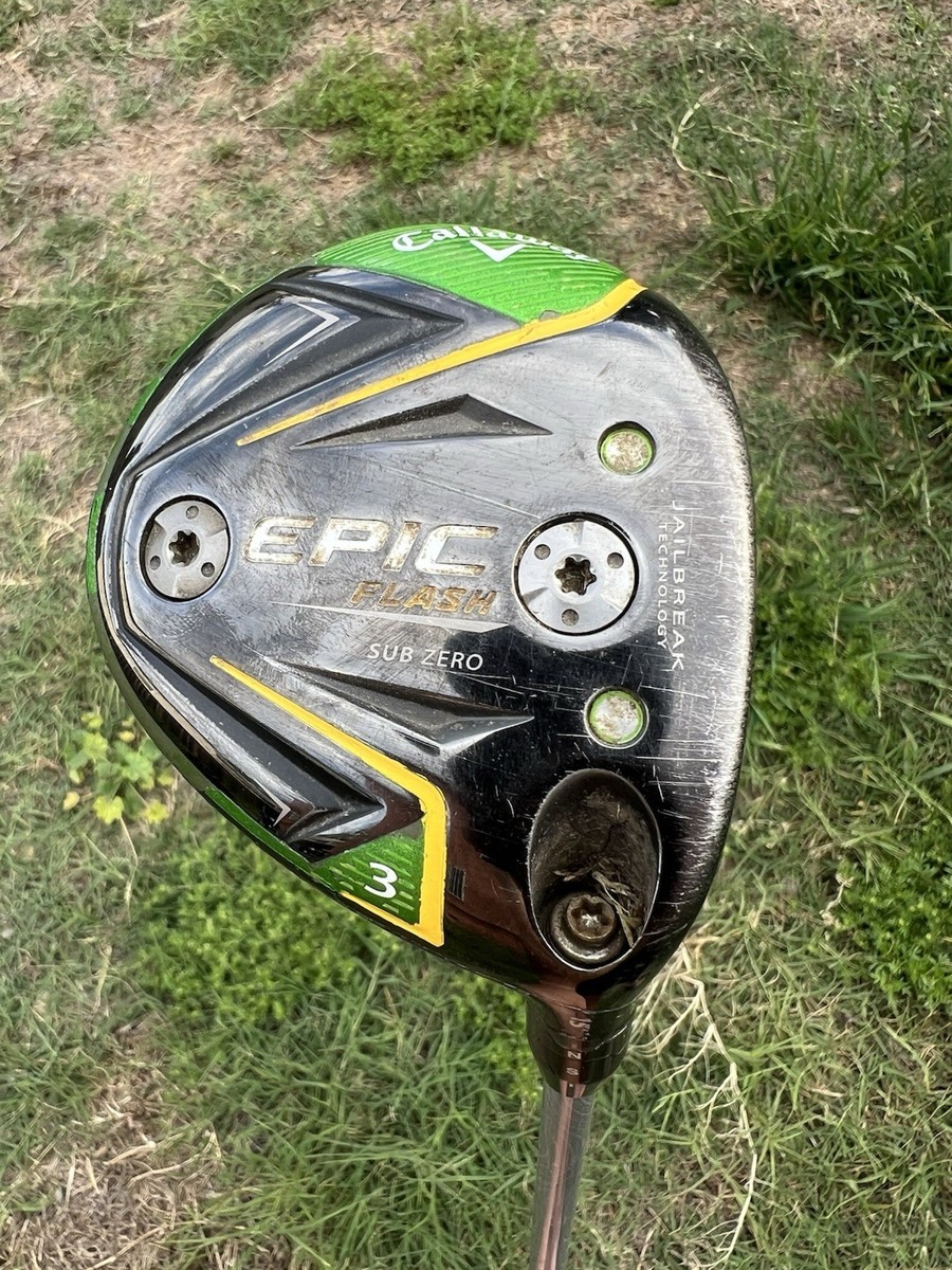 Callaway Epic Flash Sub Zero 3 Fairway Wood, Graphite Regular Flex