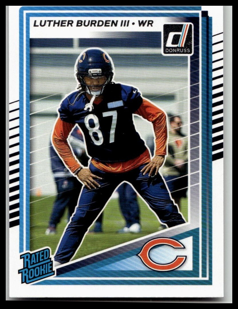 2025 Donruss #395 Luther Burden III Rated Rookie