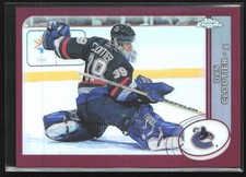 Dan Cloutier 2002-03 Topps Chrome Refractor #65 Vancouver Canucks